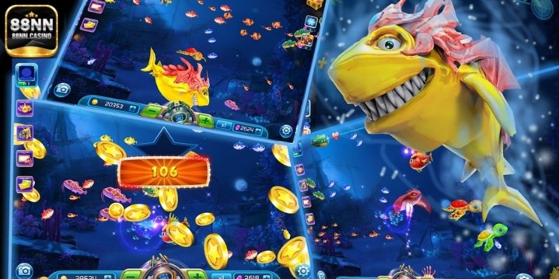 Đa dạng các bàn cược bắn cá trong game