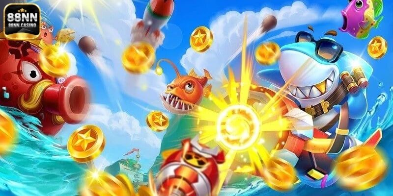 Khám phá các loại vũ khí và sinh vật biển trong game
